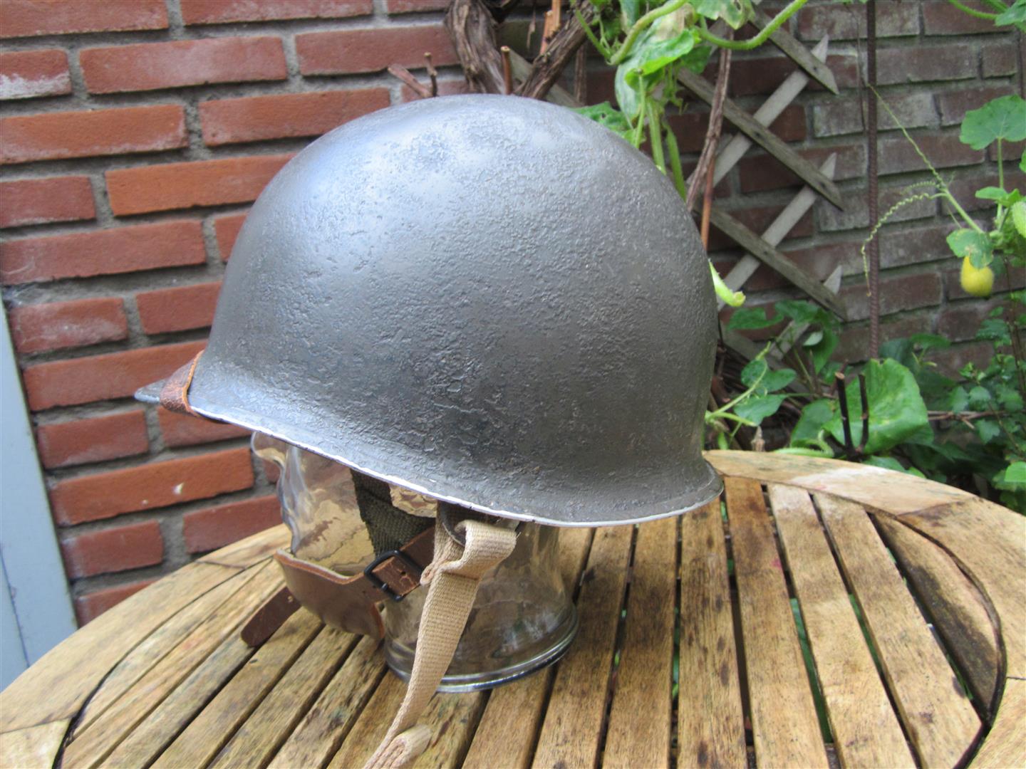 WW2 U.S. 82nd Airbourne Div. Helmet 'D' Bales - Nijmegen